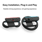Conjunto de Acessórios 10 em 1 PGTECH para Nintendo Switch 2, Volantes, Pegas, Tampas para Thumbstick