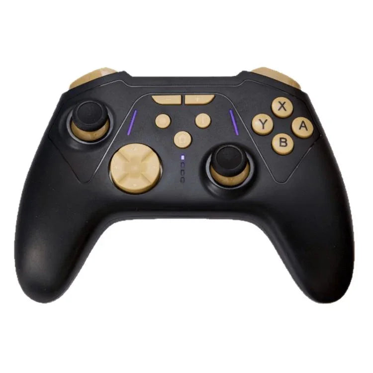 Comando de Jogos Bluetooth S201 - Gatilhos com Efeito Hall, Dois Botões Traseiros para Macros, Compatível com Switch 2/Switch/PC/Steam/Móvel