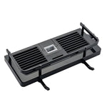 Prateleira para Varão de Duche Elevada, Bandeja Multifuncional para Duche, Suporte de Armazenamento para Casa de Banho, Buraco Circular Branco, Buraco Quadrado Branco, Buraco Circular Preto, Buraco Quadrado Preto