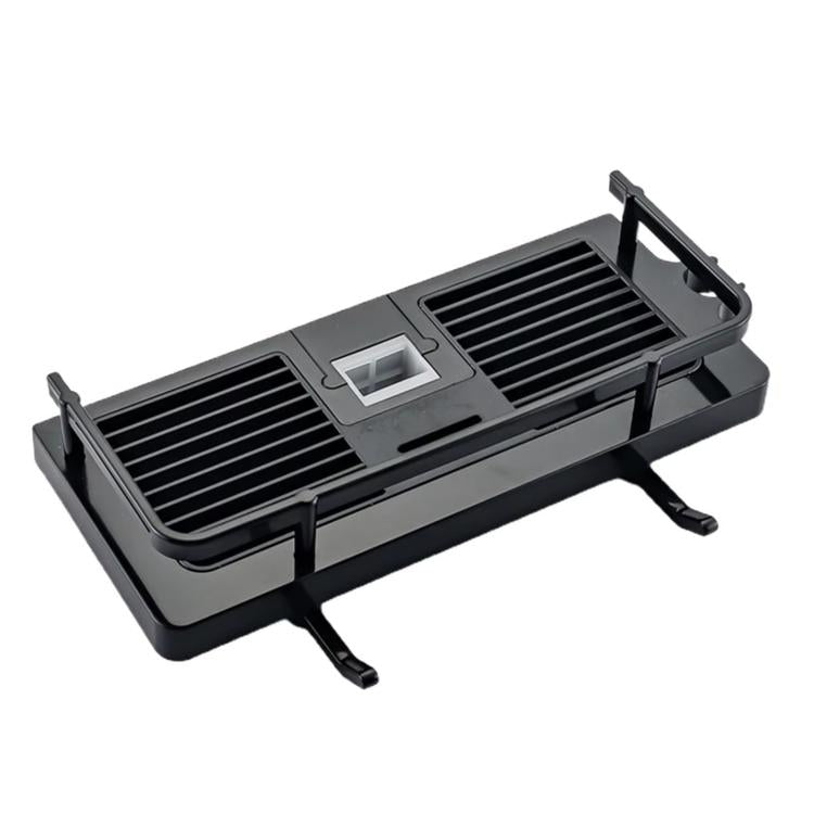 Prateleira para Varão de Duche Elevada, Bandeja Multifuncional para Duche, Suporte de Armazenamento para Casa de Banho, Buraco Circular Branco, Buraco Quadrado Branco, Buraco Circular Preto, Buraco Quadrado Preto