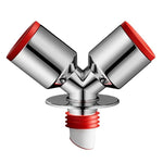Conector de Drenagem para Lavagem de Calha de Varanda, Separador de Esgoto Anti-Odor, Dreno de Chão, Via Única, 3 Vias Positivas, 3 Vias Oblíquas, 3 Vias em Y, 4 Vias Duplo Grande 1 Pequeno, 4 Vias Duplo Pequeno 1 Grande