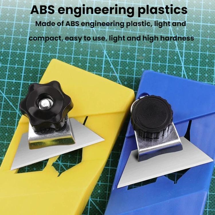 Ferramenta manual de carpintaria para biselar placas de gesso a 45 graus