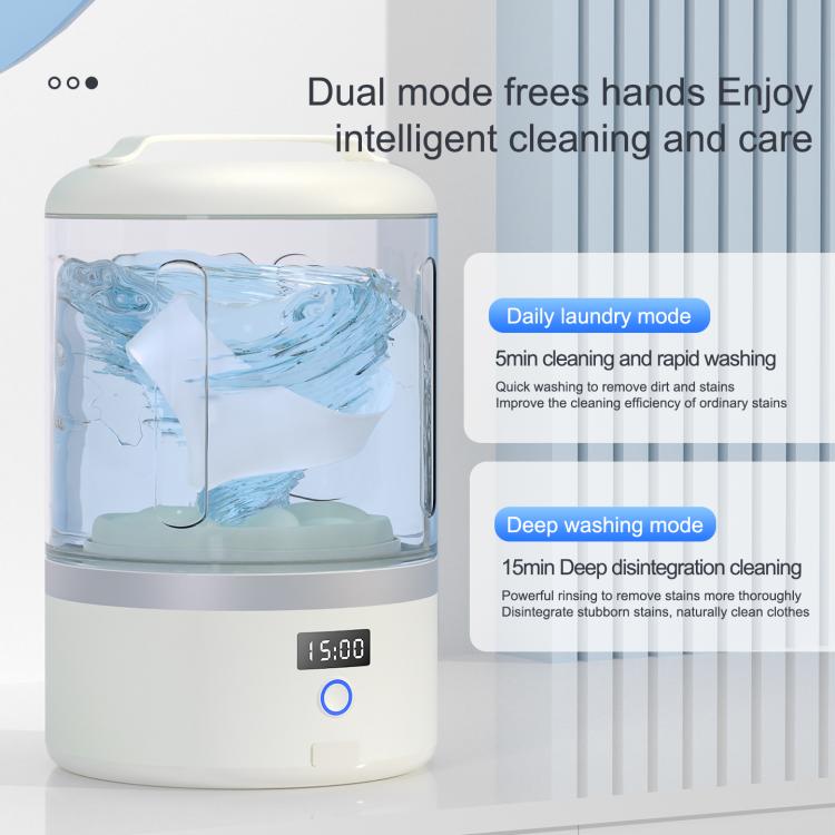 Copo Mini Portátil Sem Fios para Lavagem Automática de Roupa Interior