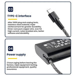 Carregador PD Tipo-C Super Rápido para Portáteis HP, 65W 20V-3.25A, 90W 20V-4.5A