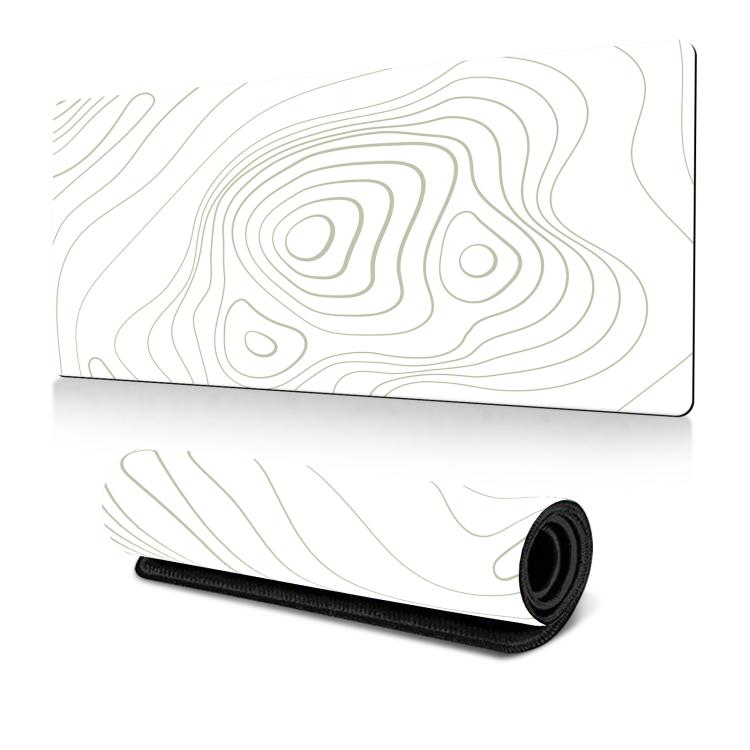 Tapete de rato com textura de linhas abstratas, antiderrapante, para escritório e jogos, 300x600x2mm, 300x700x2mm, 300x800x2mm, 400x900x2mm