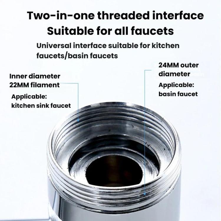 Extensor Universal para Torneira de Cozinha à Prova de Salpicos, Bocal Aerador Giratório, Modo Duplo em U, Modo Simples em U, Modo Duplo em U com Acessórios, Modo Simples em U com Acessórios, Modo Duplo em Liga Completa, Modo Simples em Liga Completa