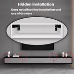 2pcs Floating Stand Support Bracket Desk Support Bracket Wall-Mounted Floating Bracket, Black 222mm, Black 282mm, Black 312mm, Black 352mm, Black 432mm, Stainless Steel 222mm, Stainless Steel 282mm, Stainless Steel 312mm, Stainless Steel 352mm         ...