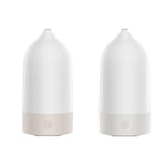 Humidificador de Névoa em Forma de Vaso com Difusor de Aromaterapia USB e Luz Ambiente Colorida