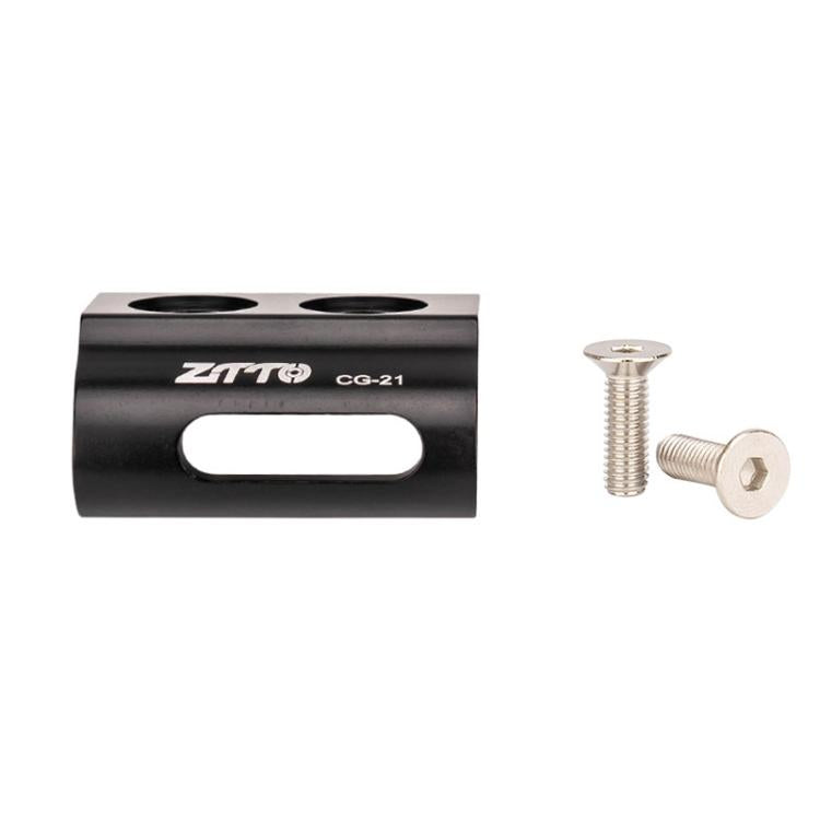 Suporte para Desviador Dianteiro de Bicicleta de Estrada ZTTO, Clipe de Montagem para Desviador Dianteiro, CG21 Preto, CG21 Vermelho, CG22 Preto, CG22 Vermelho