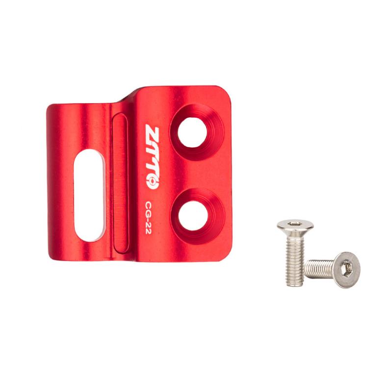 Suporte para Desviador Dianteiro de Bicicleta de Estrada ZTTO, Clipe de Montagem para Desviador Dianteiro, CG21 Preto, CG21 Vermelho, CG22 Preto, CG22 Vermelho