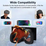 Para Nintendo Switch 2 STARTRC GAMES Óculos VR Modelo Elite Atualizado Headset Console de Jogos HD 3D Acessórios