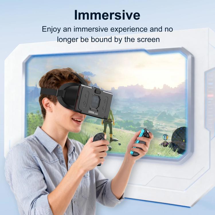 Para Nintendo Switch 2 STARTRC GAMES Óculos VR Modelo Elite Atualizado Headset Console de Jogos HD 3D Acessórios