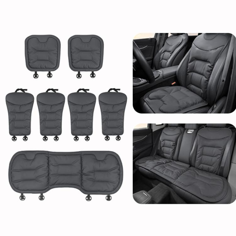 Car Seat Cushion Thickened Non-Slip Front Rear Seat Cushions, Front Seat Cushion Black, Front Seat Cushion Brown, Front Seat Cushion Red, Back Cushion Black, Back Cushion Brown, Back Cushion Red, Rear Seat Cushion Black, Rear Seat Cushion Brown        ...