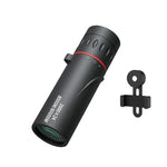 Monóculo Portátil 8x HD para Exterior com Visão Noturna em Baixa Luminosidade, Simples, com Suporte para Telemóvel, com Suporte para Telemóvel e Tripé