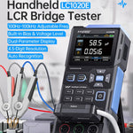 Testador de Ponte Digital Manual para Capacitância, Resistência e Indutância, FNIRSI LC1020E