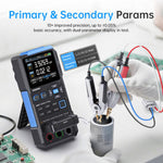 Testador de Ponte Digital Manual para Capacitância, Resistência e Indutância, FNIRSI LC1020E