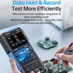 Testador de Ponte Digital Manual para Capacitância, Resistência e Indutância, FNIRSI LC1020E