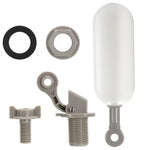 Válvula flutuante mini de plástico para aquários/humidificadores/pequenos tanques de água, 1/2 polegada/20mm preto, 1/2 polegada/20mm cinzento, 1/2 polegada/20mm com bloqueio ajustável, 3/4 polegada/25mm preto, 3/4 polegada/25mm cinzento