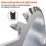 Lâmina para Cortador de Relva com Serra de Bateria de Lítio, 24 Dentes, Liga de Aço Tungsténio, 5 polegadas 12,5cm, 5,5 polegadas 14cm, 6 polegadas 15cm