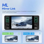 5.1 inch Horizontal Screen Single-seat Universal MP5 Player With Wireless Carplay Function Integrated Machine, Standard, Standard+12 Light Camera