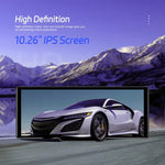 Gravador de Carro 4K HD Navegador de Carro Carplay Monitor Central de Carro, A4473