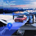 Gravador de Carro 4K HD Navegador de Carro Carplay Monitor Central de Carro, A4473