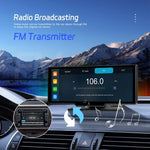 Gravador de Carro 4K HD Navegador de Carro Carplay Monitor Central de Carro, A4473