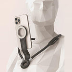 Outdoor Live Streaming Selfie Neckband Magnetic Phone Holder