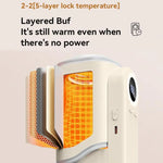 Manga Portátil para Aquecedor de Biberão de Bebé, Manga de Aquecimento Sem Fios com Bateria Incorporada de 10000mAh e Luz Noturna