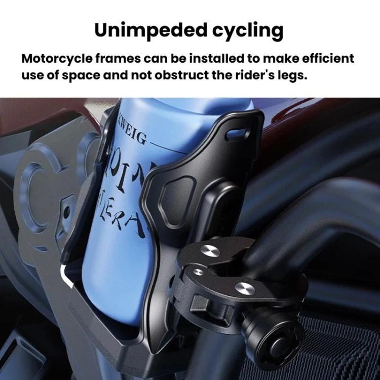 Suporte para Garrafa de Água de Grande Capacidade para Bicicleta, Base de Libertação Rápida para Motociclo, Kewig SHJ-3