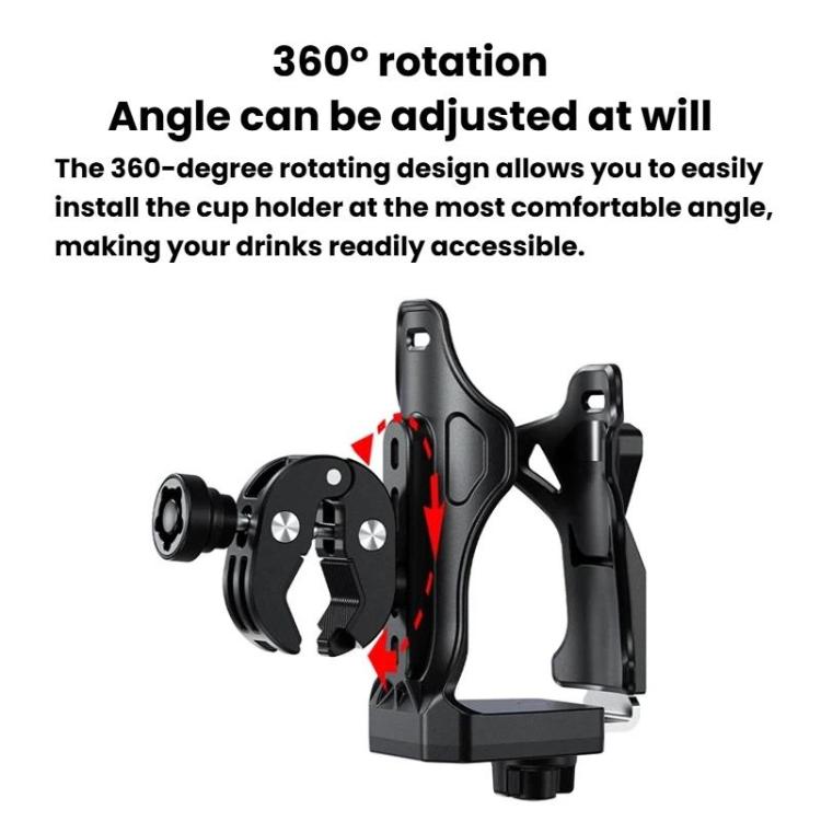 Suporte para Garrafa de Água de Grande Capacidade para Bicicleta, Base de Libertação Rápida para Motociclo, Kewig SHJ-3