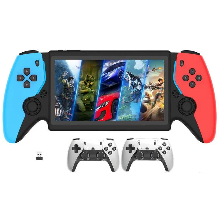 Consola de Jogos Portátil de Código Aberto de 7,0 polegadas com Batalhas Arcade em Alta Definição, P5 Branco, P5 Preto, P5 Azul Vermelho, Versão Dupla P5 Branco, Versão Dupla P5 Preto, Versão Dupla P5 Azul Vermelho