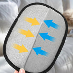 Luvas Removedoras de Pêlos para Animais de Estimação com Electricidade Estática Luvas de Grooming e Remoção de Pêlos Bidirecionais para Gatos/Cães