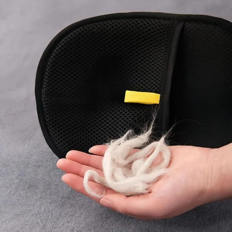Luvas Removedoras de Pêlos para Animais de Estimação com Electricidade Estática Luvas de Grooming e Remoção de Pêlos Bidirecionais para Gatos/Cães