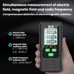 R&D INSTRUMENTS RD630 Detector de Campo Elétrico, Campo Magnético e RF 3 em 1, Testador de Radiação Eletromagnética, RD630