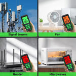 R&D INSTRUMENTS RD637 Testador de Radiação Eletromagnética Recarregável com Alarme e Ecrã Digital 3 em 1, RD637