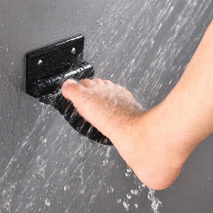 Space Aluminum Bathroom Step Stool Anti-Slip Shower Footrest for Pregnant Women & Elderly