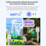 COMFAST CF-WA937 WiFi 6 3000Mbps Outdoor Access Point Dual-Band High-Power Wireless AP With 2.5G Ethernet, EU Plug, US Plug
