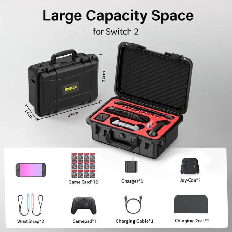 Estojo de Armazenamento Resistente à Humidade e Bolor STARTRC GAMES para Nintendo Switch 2