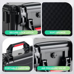 Estojo Resistente à Humidade e Impermeável para Cartões de Jogo STARTRC GAMES, Mala à Prova de Explosão, Estojo Rígido de Grande Capacidade para Armazenamento de Cartões