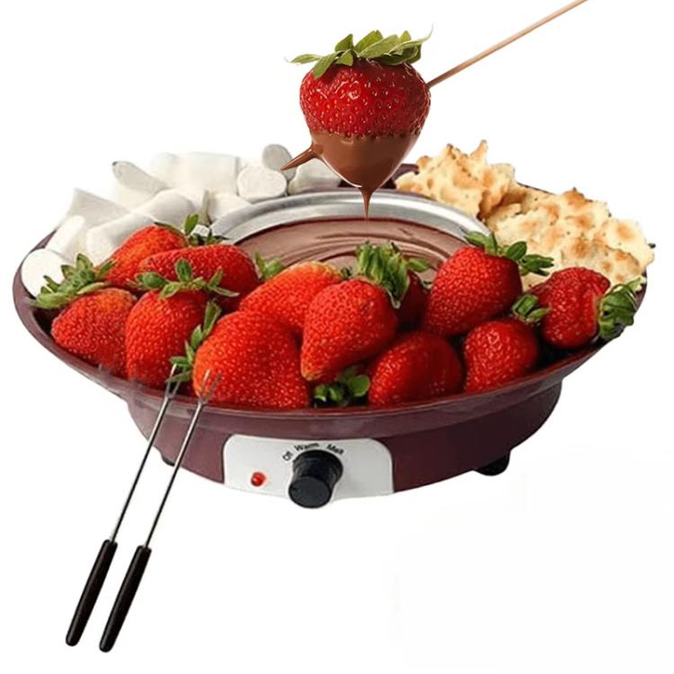 Home Party Chocolate Fondue Pot Electric Fountain Melting Tower, US Plug, EU Plug, UK Plug, AU Plug