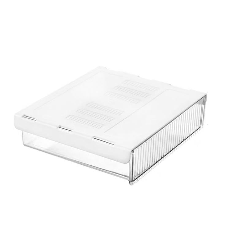 Under Desk Hidden Drawer Organizer Invisible Storage Box for Stationery and Office Supplies, Medium Clear, Medium Clear Black, Large Clear, Large Clear Black, XL Clear