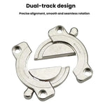 Kit de conector para tampo de mesa em liga de zinco com parafusos, placas de união resistentes para móveis de painel de madeira