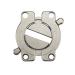 Kit de conector para tampo de mesa em liga de zinco com parafusos, placas de união resistentes para móveis de painel de madeira