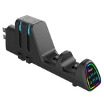 Base de Carregamento 10 em 1 ipega para Nintendo Switch 2 / Comandos Switch Joy-Con & Switch 2 Pro Versão USB Plug, PG-SW2187