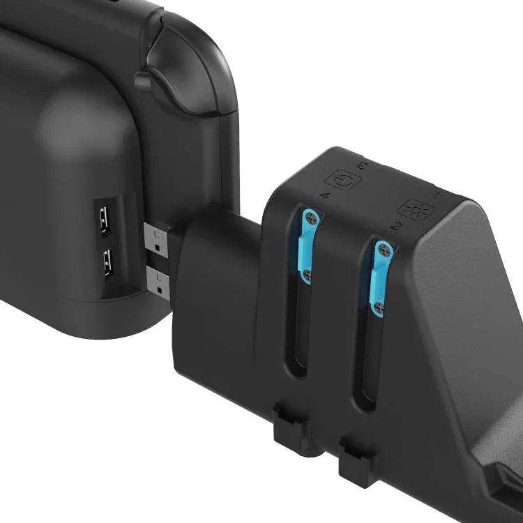 Base de Carregamento 10 em 1 ipega para Nintendo Switch 2 / Comandos Switch Joy-Con & Switch 2 Pro Versão USB Plug, PG-SW2187
