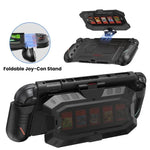 Para Nintendo Switch 2 STARTRC GAMES Estojo Protetor Mech Máquina com Armazenamento Removível para Cartões de Jogo, Estojo Protetor Mech