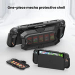 Para Nintendo Switch 2 STARTRC GAMES Estojo Protetor Mech Máquina com Armazenamento Removível para Cartões de Jogo, Estojo Protetor Mech