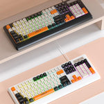 Teclado com Teclas Coloridas Retroiluminadas USB com Fios iMICE AK-100