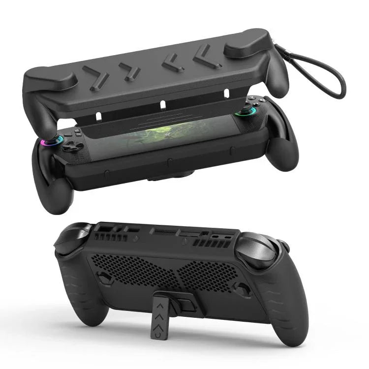 Para Consola ASUS ROG Xbox Ally / Ally X Capa Completa JYS Base TPU e Tampa Superior ABS Rígida com Suporte, Capa Completa